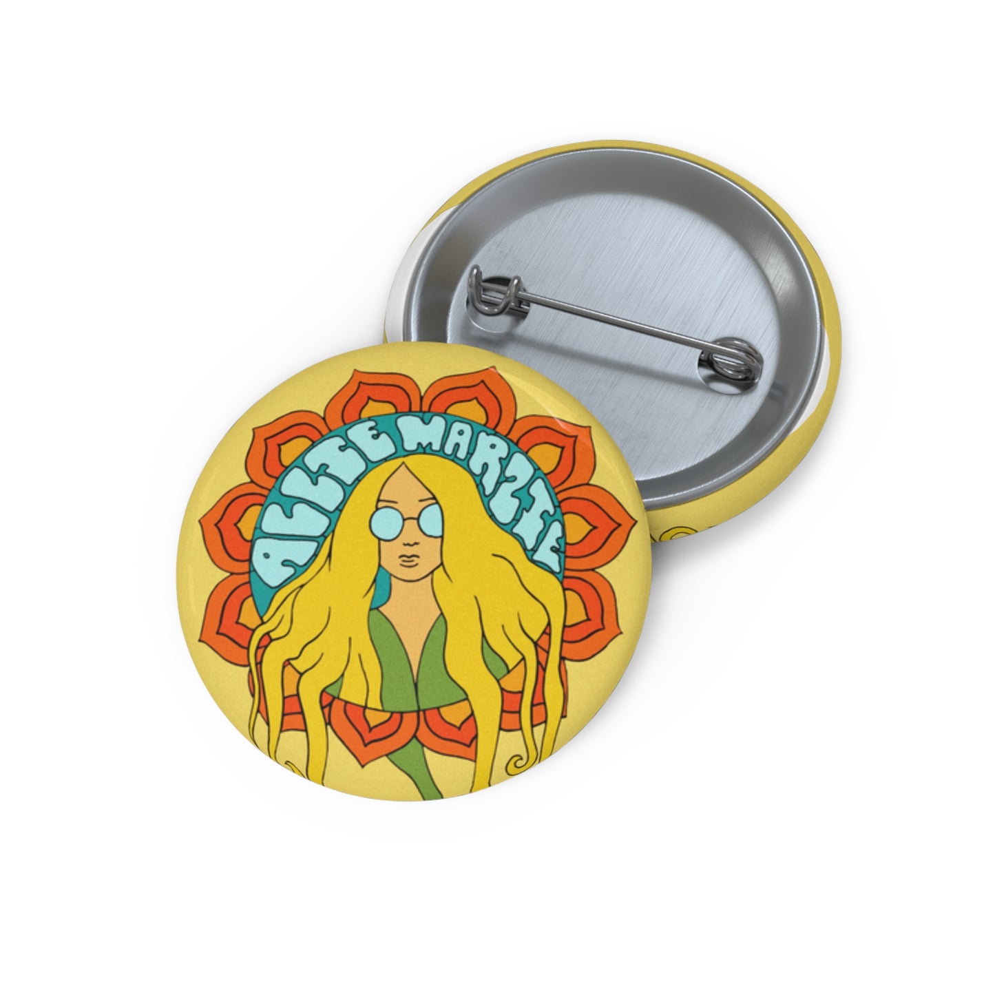 Custom Pin Buttons