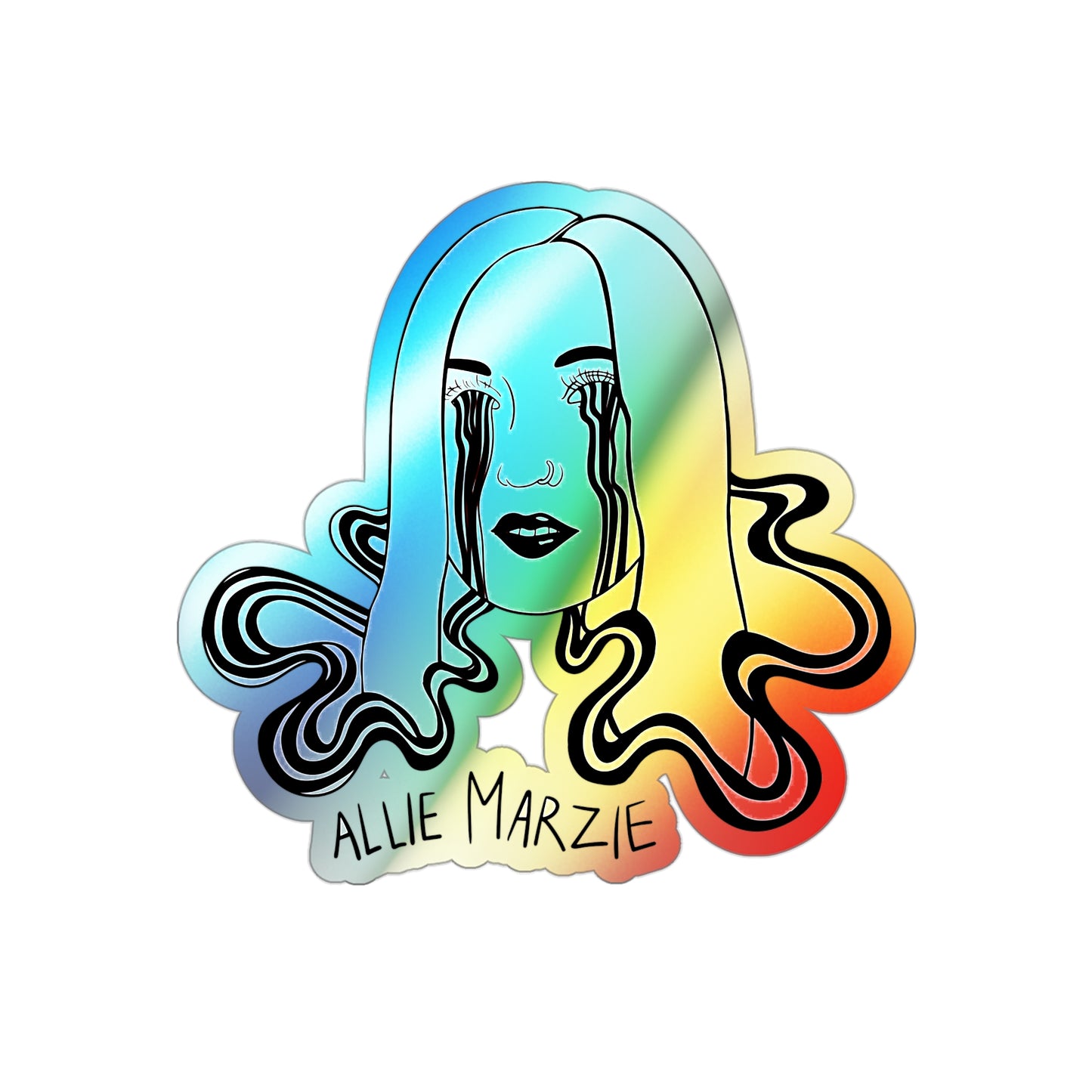 Holographic Die-cut Stickers